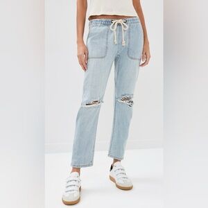 NWOT One Teaspoon “Shabbies” Drawstring Boyfriend Jeans - XL